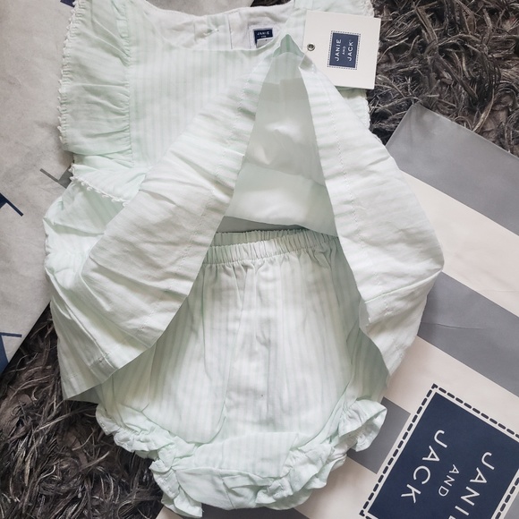 NWT Janie and Jack striped two pieces baby - Picture 2 of 6